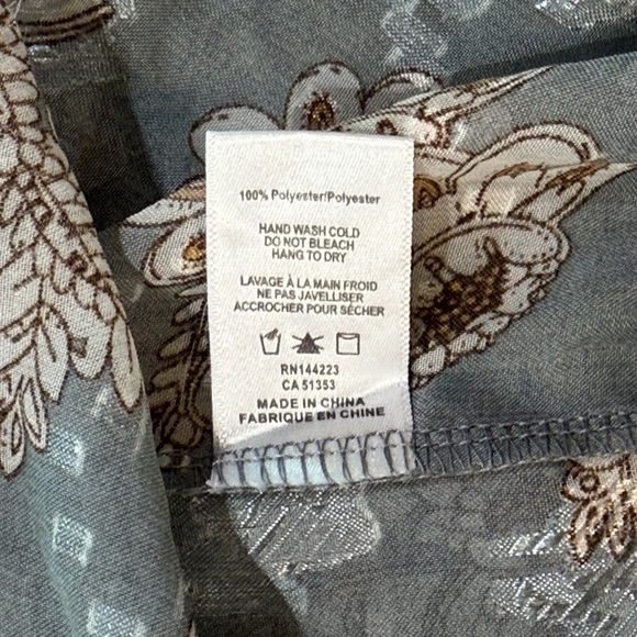 Women’s BISHOP + YOUNG Sydney blouse in jade floral- Size XS - Picture 6 of 8